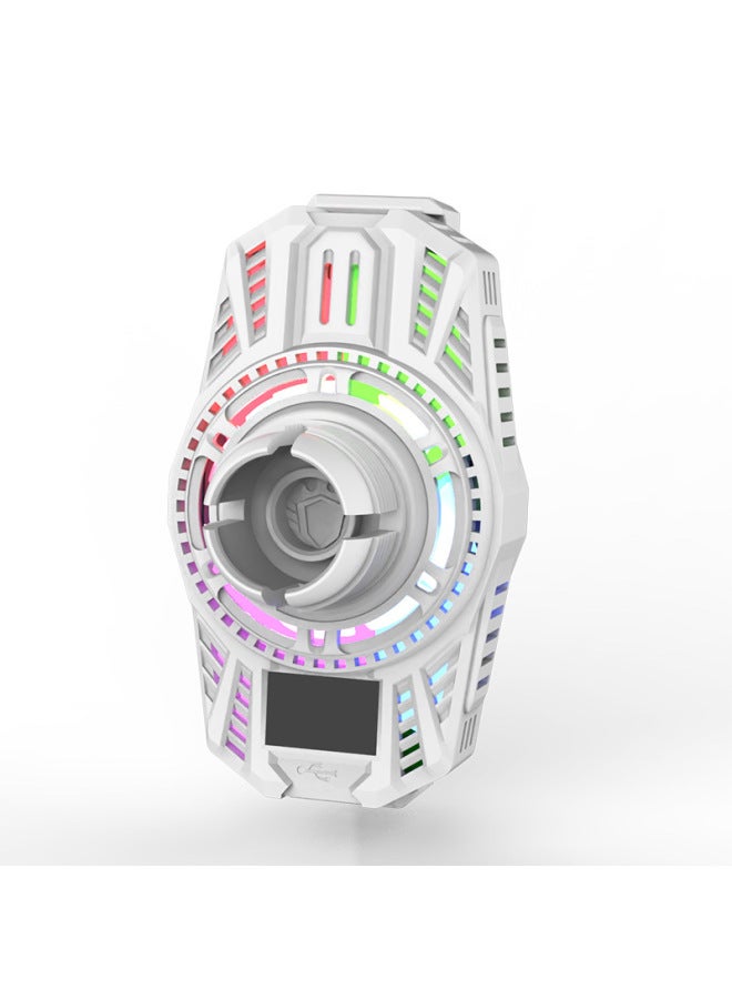 2024 Semiconductor Refrigeration Turbo Fan Universal Wheel Bracket Radiator Live Cooling Chicken Artifact-Color:S18 Radiator White  - Image 1
