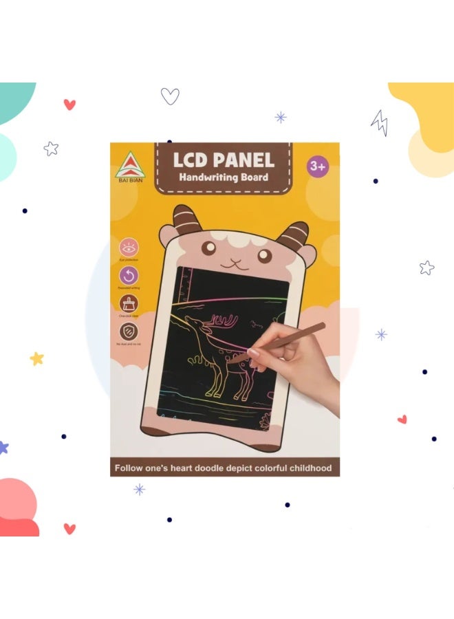 LCD Writing Activity Tablet Multicolor - 8 inches - Image 2
