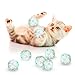 SunGrow Mylar Cat Crinkle Balls 2 Shiny and Stress Buster Toy Lightweight and Great for Use in Craft Projects Toy Ball Suitable for Both Feline and Kids Kitten Chew and Chase Balls for Exercise - Image 3