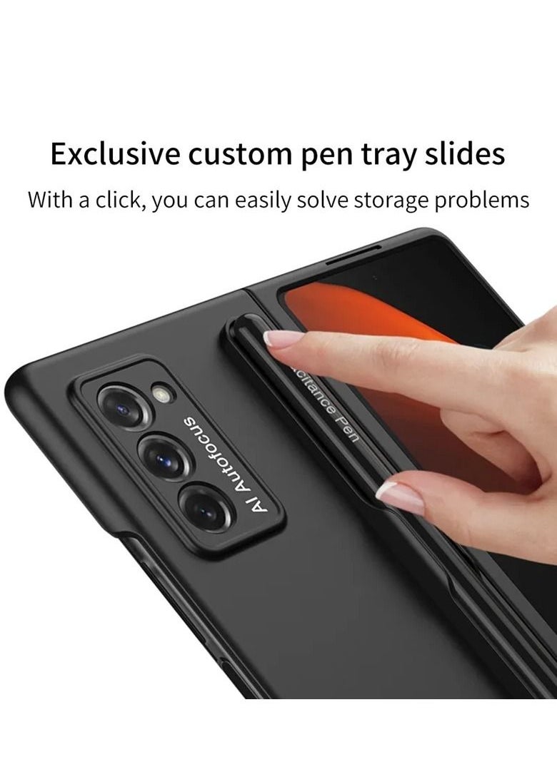 ELTRAZONE - Galaxy Z Fold 4 S Pen Fold Edition,S Pen Samsung Z Fold 4,4096 Pressure Levels,Stylus Pen Replacement for Samsung Galaxy Z Fold 4 5G + Tips/Nibs(Black) - Image 1