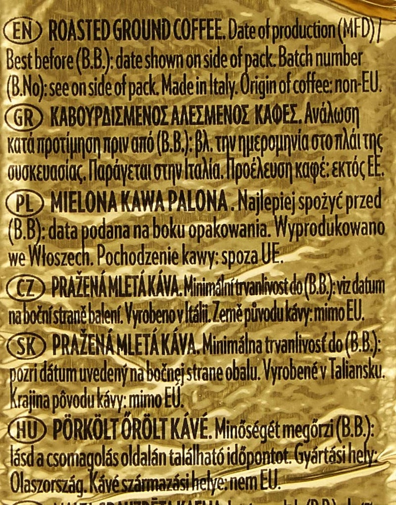 Lavazza Qualita Oro Coffee 250grams - Image 3