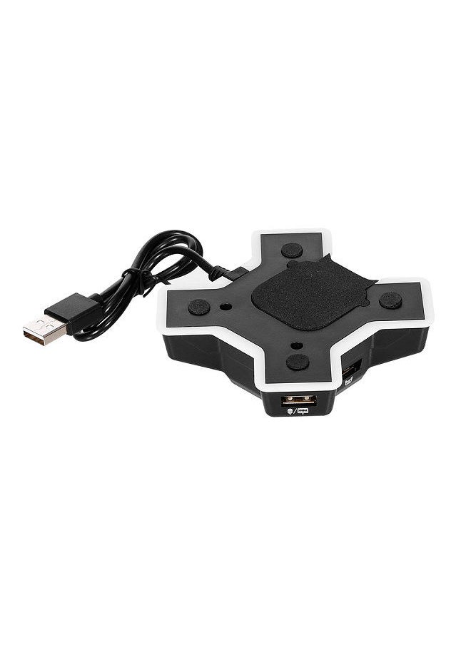 Generic - KX Adapter USB Mobile Gaming Keyboard and Mouse Converter Plug and Play Replacement for N Switch/Xbox One/ PS4/ PS3 Black - Image 1
