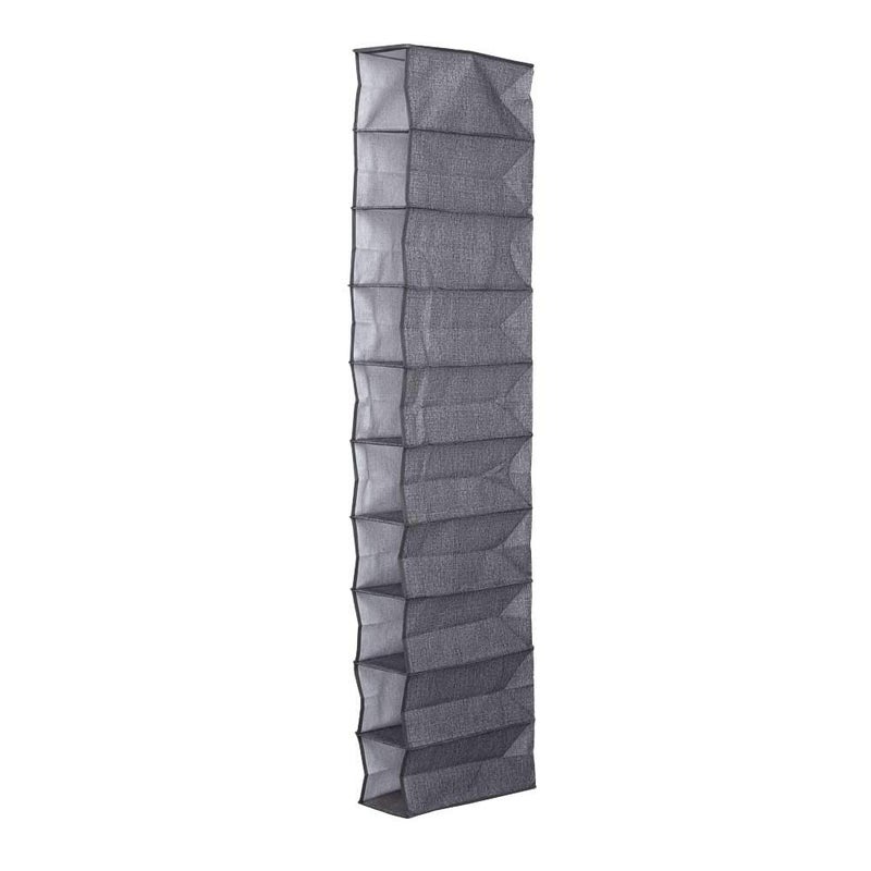 Whitmor Hanging Shoe Shelves - Crosshatch Gray - Image 5