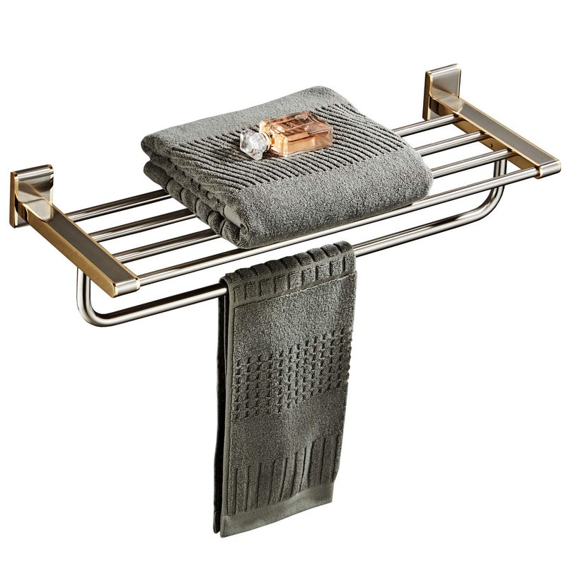 Alton ALTON Brass Towel Rack (24-Inch, Brushed Gold)  - Image 1