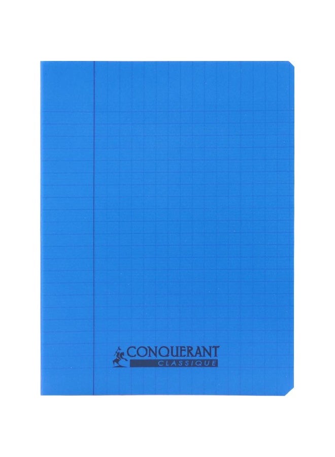 كونكويرانت دفتر ملاحظات (سييس) ١٧ × ٢٢ سم، ٩٦ صفحة (٤٨ ورقة)، مسطر مربع (فرنسي)، أصفر - Image 1