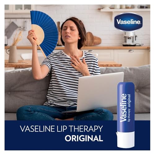 Vaseline Lip Therapy Original 8-Pack – Moisturizing Lip Balm for Very Dry Lips, 0.16 Oz Ea - Image 5