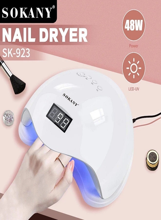 sokany SK-923 Nail Polish Dryer with Gel Lamps - Image 4