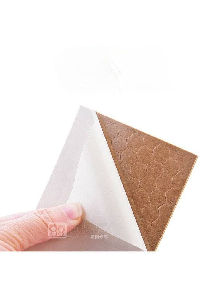 هوميرا مجموعة من 60 قطعة من وسادات إسفنجية للأبواب والأدراج، لتقليل الضوضاء ومنع الخدوش في المنزل، سهلة اللصق، متعددة الاستخدامات للخزائن والنوافذ - Image 3