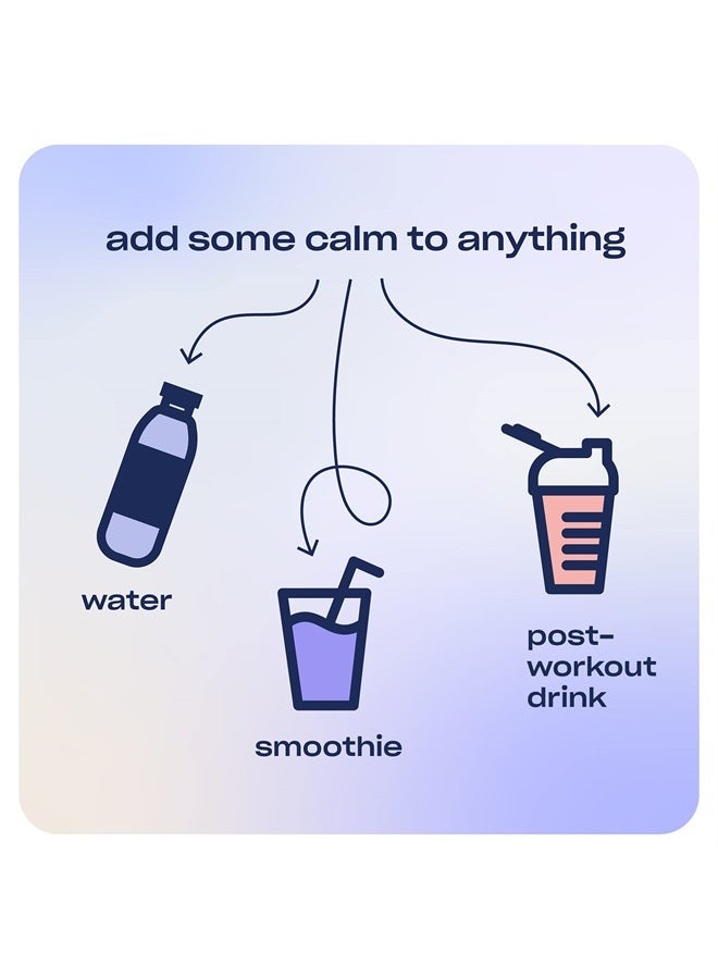 RECESS مسحوق المزاج، مزيج مهدئ من المغنيسيوم L-Threonate مع زهرة العاطفة، L-Theanine، الكهارل، مسحوق دعم المغنيسيوم الهادئ - عبوة توت متدرجة 28 حصة - Image 5