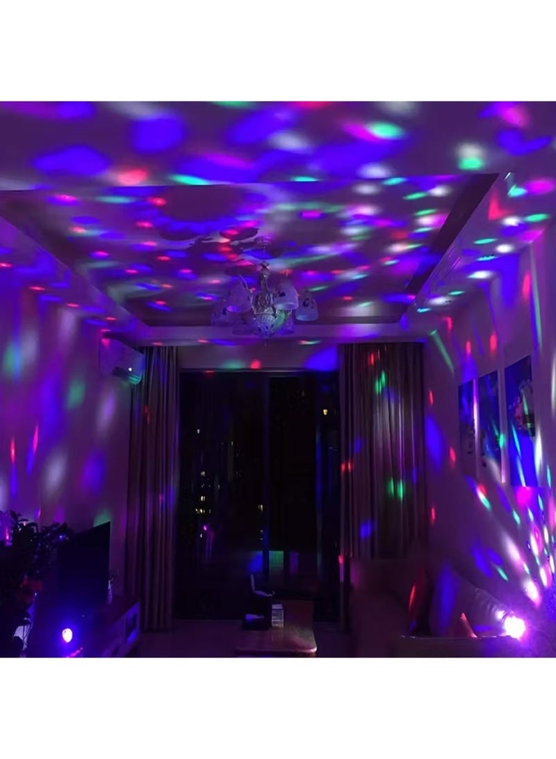 Disco Ball Light,Party Disco Strobe Ocean Star Projector Dj Dance Light Sound Activated with Remote Control Stage Rave for Parties Birthday Wedding KTV Christmas Halloween Dancing Décor - Image 3