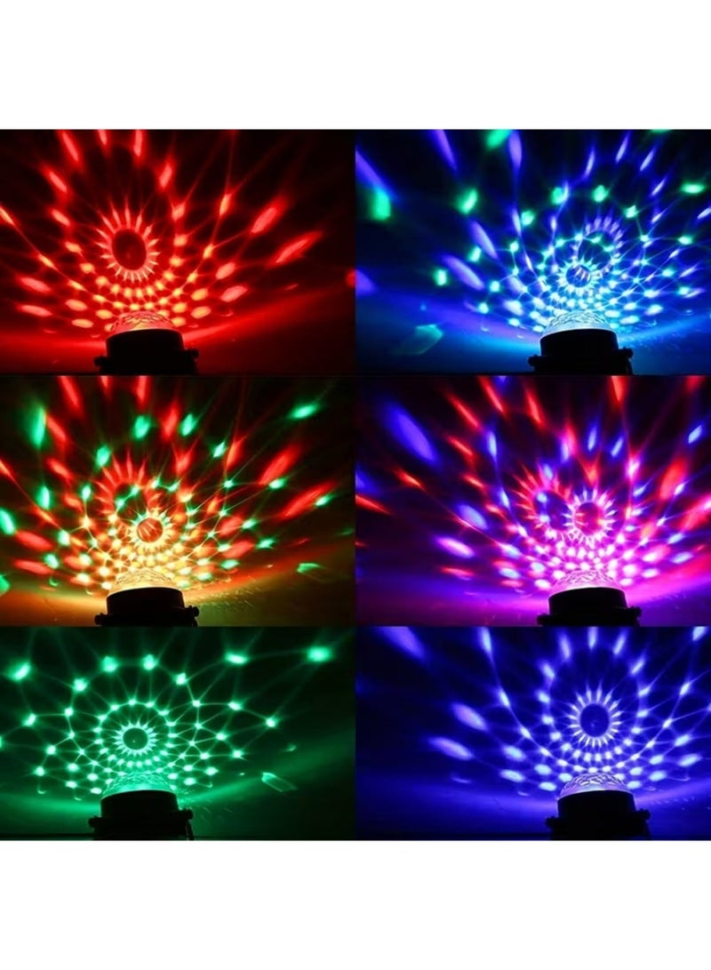 Disco Ball Light,Party Disco Strobe Ocean Star Projector Dj Dance Light Sound Activated with Remote Control Stage Rave for Parties Birthday Wedding KTV Christmas Halloween Dancing Décor - Image 5