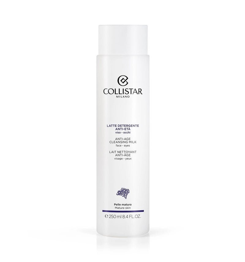 Collistar Anti-Age Cleansing Milk Face-Eyes, 8.4 Fl Oz, Made in Italy [italian import] - Image 1