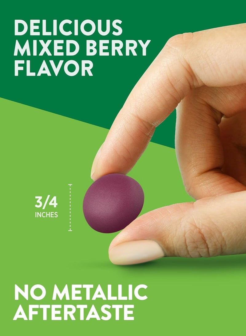 Nature's Truth Zinc Gummies 50mg, 60 Count Vegan, Non-GMO & Gluten Free Supplement Mixed Berry Flavor - Image 5