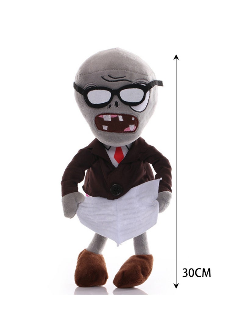 Generic - Plants Chaos Zombie Doll Humanoid Doll Children's Pillow Toy (Newspaper Zombie) - Image 1