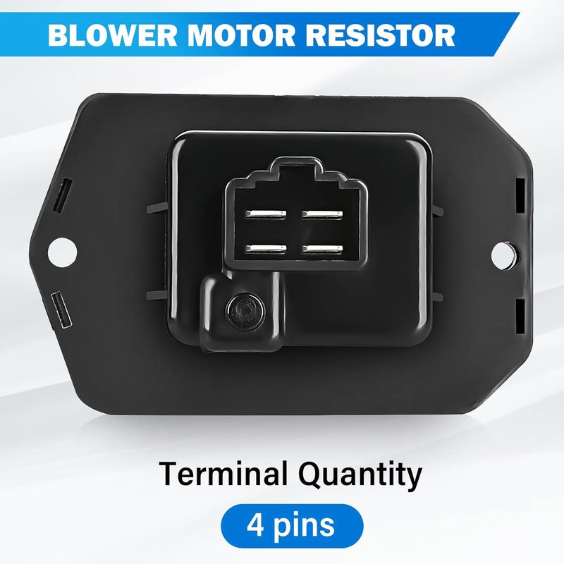 Yikesai HVAC Blower Motor Resistor AC Blower Control Module - Compatible with Honda Accord, Civic, CR-V, Element, Odyssey, Pilot, Acura RDX, TSX - Replaces# 79330-S5A-942, 79330-SNA-A01, 79330-SDA-A01 - Image 4