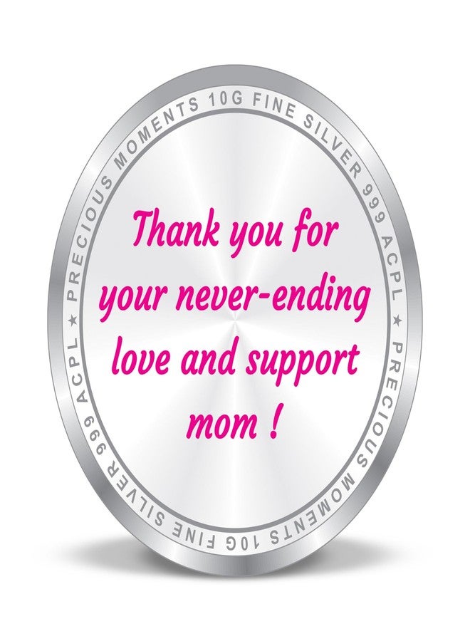ACPL Precious Moments BIS Hallmarked Silver Coin World Best Mother Colorful Design 10 gram 999 Pure - Image 2