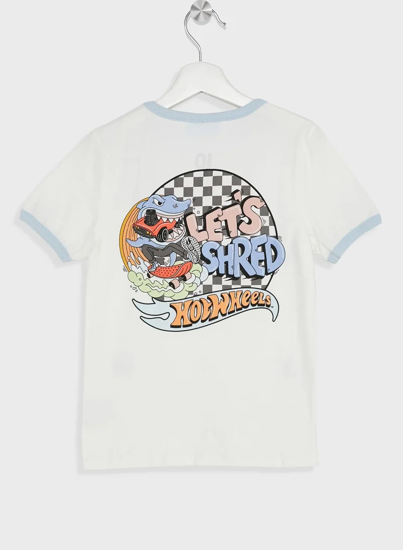 Cotton On Kids Back Print T-Shirt & Shorts