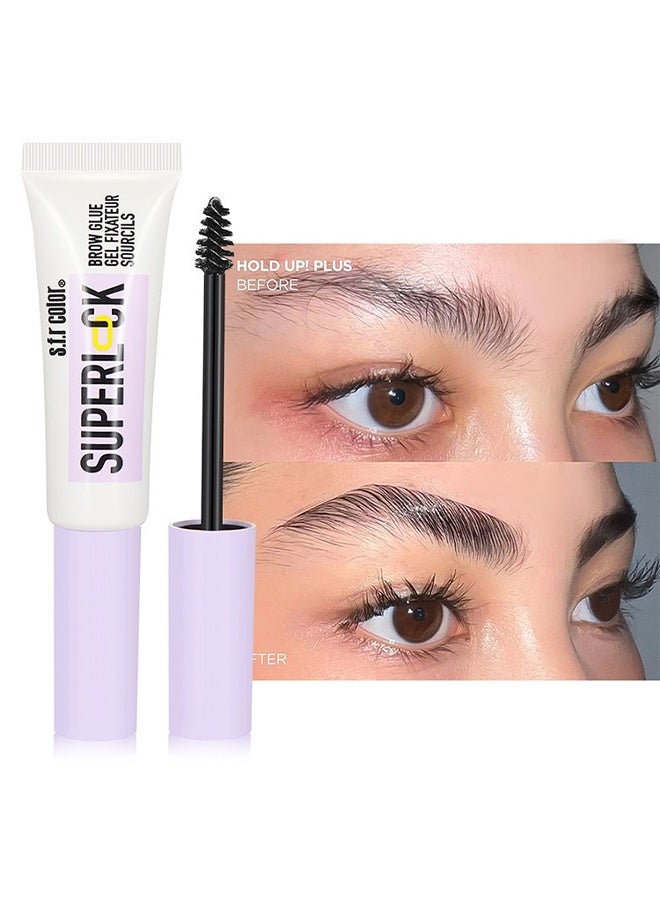 S.F.R COLOR Super Lock Brow Glue Eyebrow Gel, Lightweight Brow Gel for Up To 24HR Hold, Clear, 1 Count - Image 2