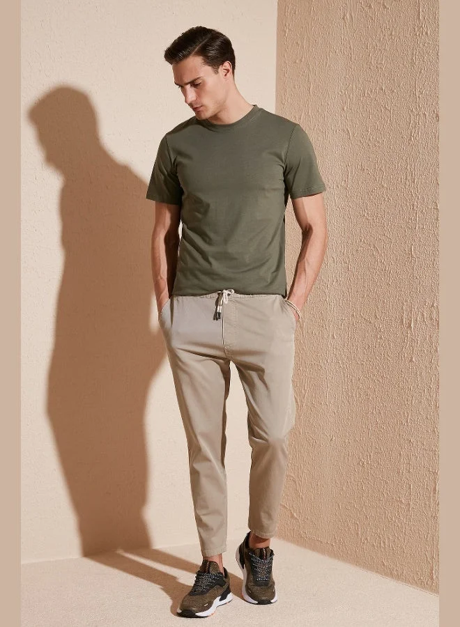 Buratti  Buratti 100% Cotton Regular Fit Crew Neck T-shirt Men's T-SHIRT 5902511 for Men | Best Price UAE