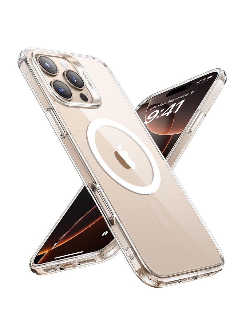 ESR Classic Pro Case (HaloLock) Set, Compatible With iPhone 16 Pro – Clear (Case, Screen Protector And 4 Swappable Buttons) – MagSafe Compatible – 360° Complete Protection - Clear - Image 1