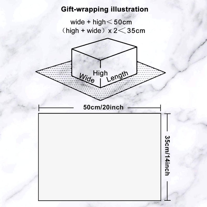 Whaline Rose Gold Tissue Paper Bulk, 100 Sheets Metallic Gift Wrapping Paper for Weddings, Birthday Party, Showers, Arts Crafts, DIY, Christmas - Image 2