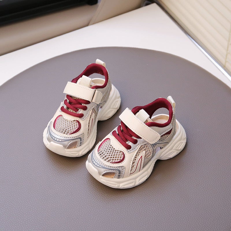 Summer Kidsren'S Shoes, Baby Sneakers, Boys' Dad Shoes, Girls' Breathable Mesh Shoes, Kidsren'S Soft Soles - Image 4