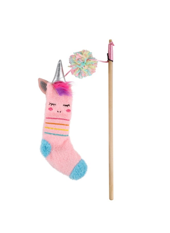 all for paws Sock Cuddler Sock Wand Unicorn  - Image 1