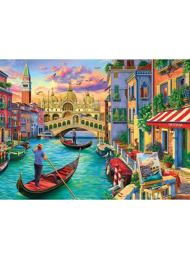 Buffalo Games Sights Of Venice 1000 Piece Jigsaw Puzzle - Image 2