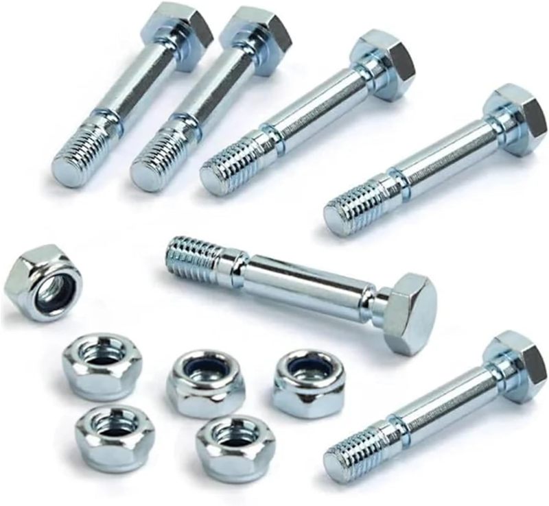 Snowblower Shear Pins 12-Set Replacement Shear Pin Kit - Durable Snow Thrower Parts for Dual Stage Snowblower Maintenance - Image 2