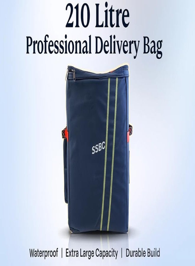 SSBC 3 Compartments E-Commerce, Courier, Logistics, Grofers, Ekart Insulated Backpack 210 Ltr For Multipurpose Use - Image 4
