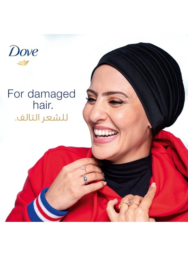 Dove Shampoo Nourishing Oil 350ML + Dove Conditioner Nourishing Oil 350ML (Packaging may vary) - Image 4