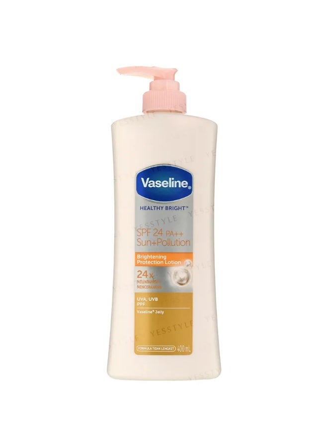 Vaseline Healthy Bright Sun Pollution Brightening Protection Lotion SPF 24
