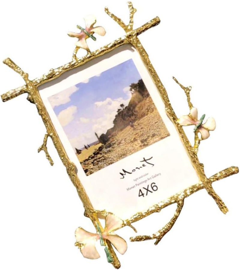 Trendy widespread design Alipis Light Luxury 10-inch Metal Photo Frame Gold Branch and Pink Butterfly Decor, Wedding Home Art Display, Horizontal and Vertical Tabletop Wall Picture Holder Moisture proof Priority based order prep Global easy assemble picks Diverse purchase options Single & bulk use compatible Market multi-use trusted quality Global simple assemble options Upgraded quality Gulf user preference oriented build Simple practical structure Gulf standard sizing alternatives Trendy versatile build Easy store & transit build Anti topple design Balanced structure Matte anti slip finish High strength upgraded material In-Kingdom stored commodity Working day delivery service Global standard processed material Indoor outdoor use Processed natural substance Popular trusted craftsmanship Temp resistant - Image 1