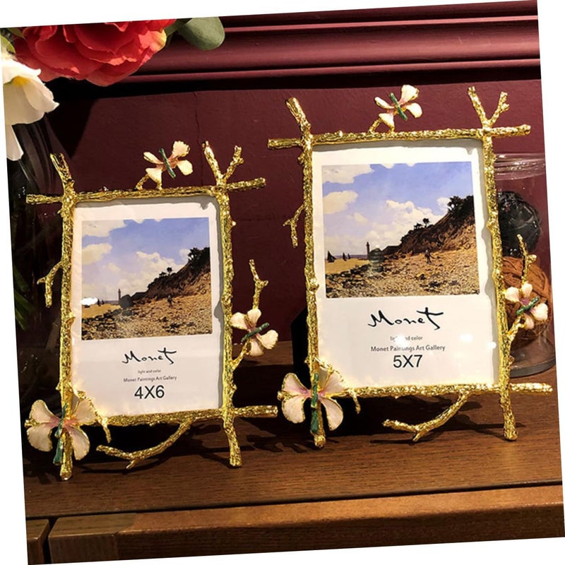 Trendy widespread design Alipis Light Luxury 10-inch Metal Photo Frame Gold Branch and Pink Butterfly Decor, Wedding Home Art Display, Horizontal and Vertical Tabletop Wall Picture Holder Moisture proof Priority based order prep Global easy assemble picks Diverse purchase options Single & bulk use compatible Market multi-use trusted quality Global simple assemble options Upgraded quality Gulf user preference oriented build Simple practical structure Gulf standard sizing alternatives Trendy versatile build Easy store & transit build Anti topple design Balanced structure Matte anti slip finish High strength upgraded material In-Kingdom stored commodity Working day delivery service Global standard processed material Indoor outdoor use Processed natural substance Popular trusted craftsmanship Temp resistant - Image 3