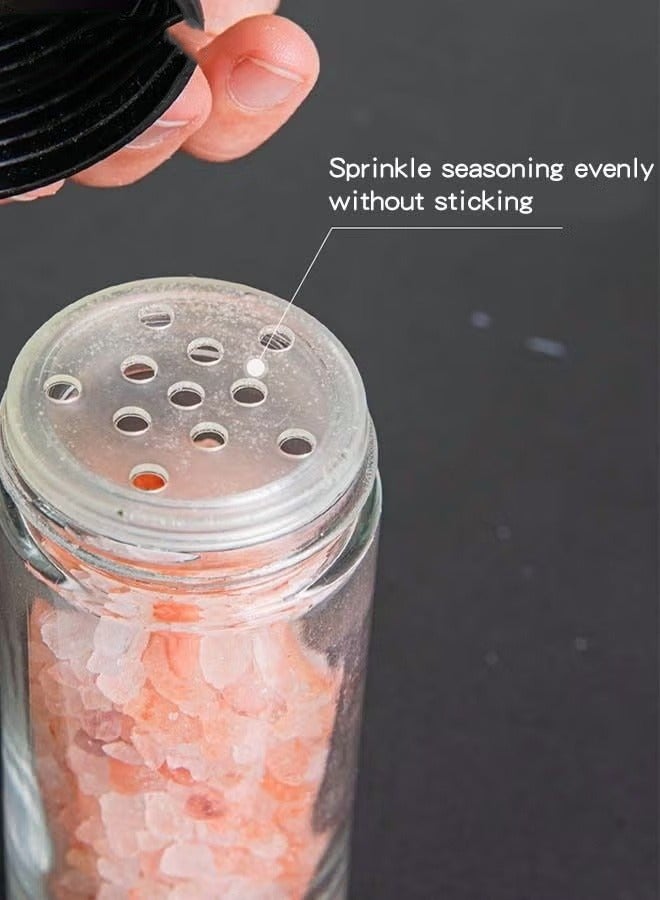 ميكسد 19PCS مجموعة أوعية موسمية مع 18 جرة موسمية 360° دوران سهل الوصول إلى رف موسمي - Image 4