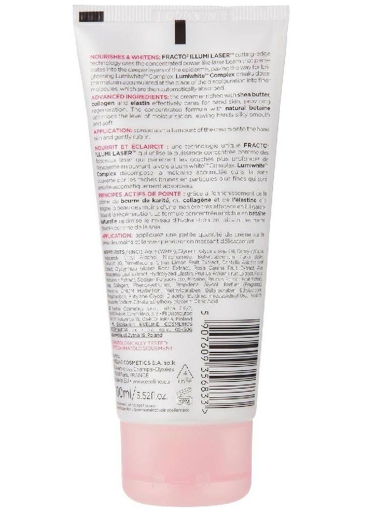 EVELINE COSMETICS 3 In 1 White Prestige 4D Whitening Hand Cream - Image 2