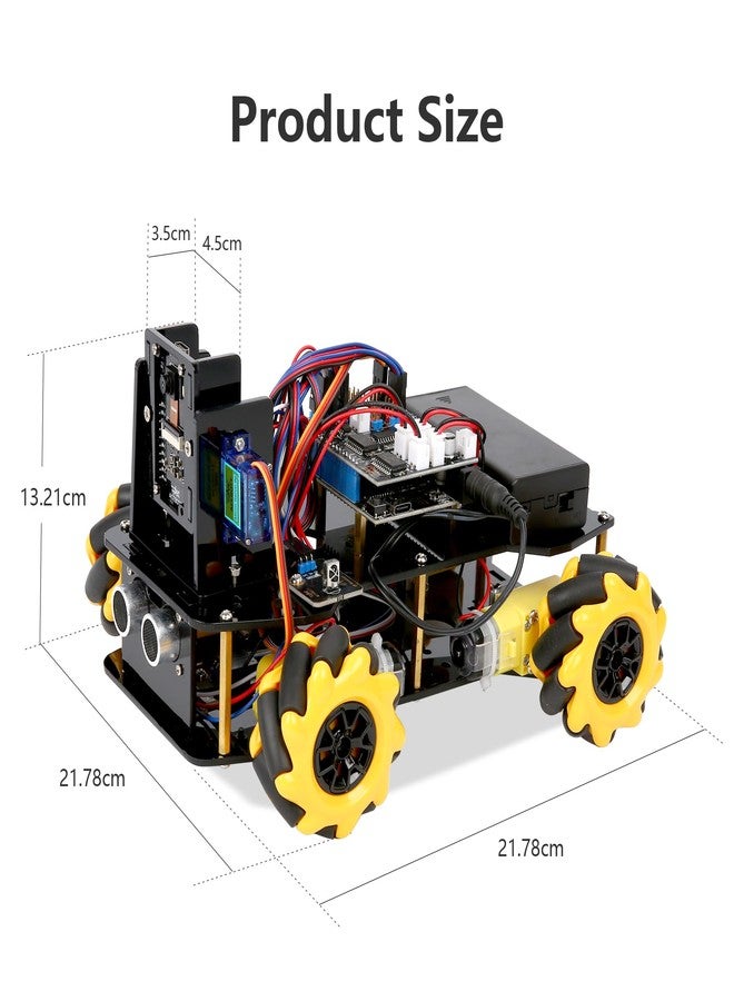 acebott Robot Kit with 3MP Camera, Robotics Kit for Kids Ages 8-12 12-16 Compatible with Arduino & Scratch, App & Remote Control, STEM Toys Coding Robot Kit, Gift for Kids, Teens and Adults - Image 3