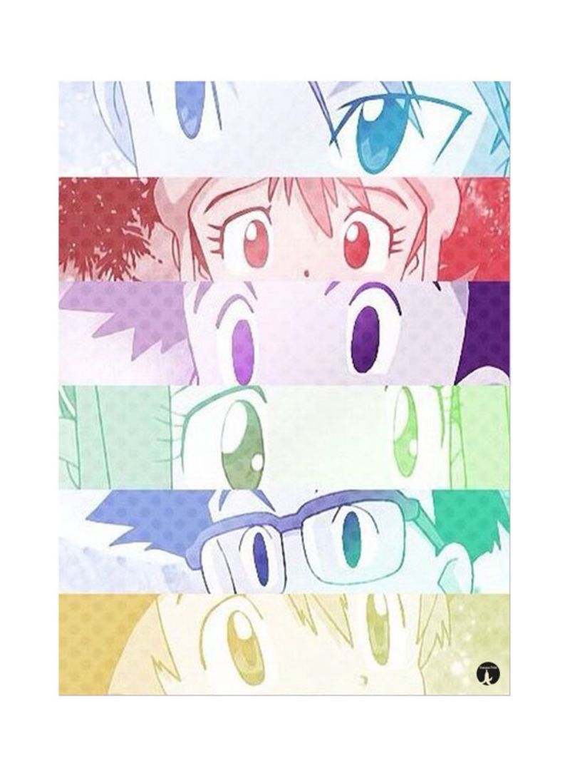 The Anime Digimon Mouse Pad Multicolour