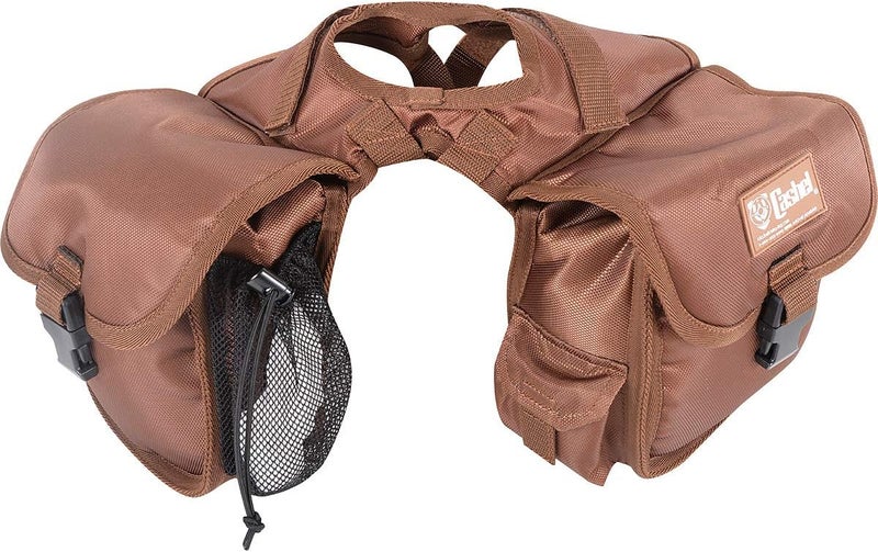 Cashel حقيبة قرن صغيرة من كاشيل بجودة ديلوكس لسرج الخيل مع جيوب مبطنة لحمل الكاميرا أو الهاتف المحمول - Image 1