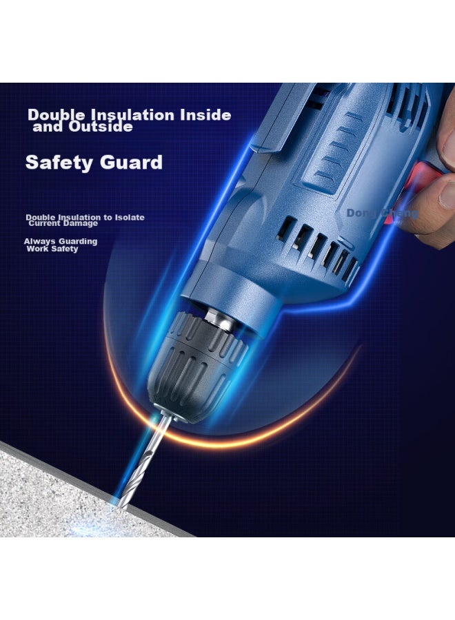 DONG Cheng Dongcheng Electric Drill Wjz400-10k, Forward And Reverse Rotation, Adjustable Speed, Multifunctional Household Electric Drill, Power Tool - Image 2