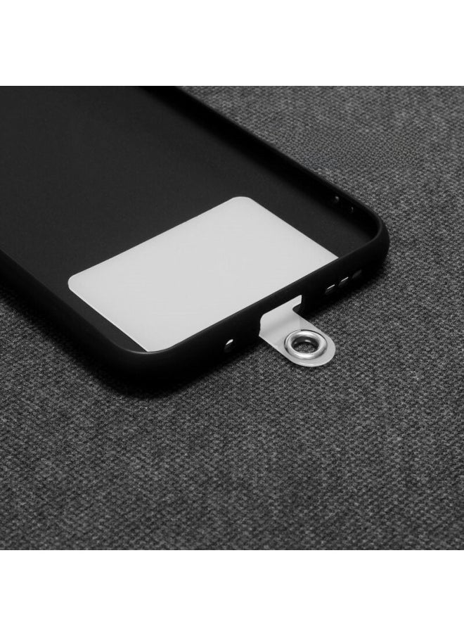 Mobile Phone Lanyard Bracelet Buckle Patch Mobile Phone Shell Accessories Clip Mobile Phone Rope Fixed Piece Transparent Anti-lost Artifact-Specifications Support Image Upload:Black