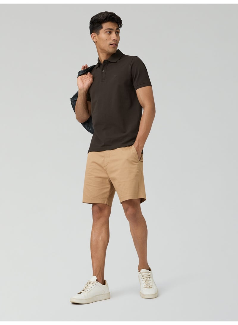 اكس واي اكس اكس تيشيرت بولو رجالي من XYXX، مصنوع من قطن ممشط نقي، بقصة عادية. - Image 3