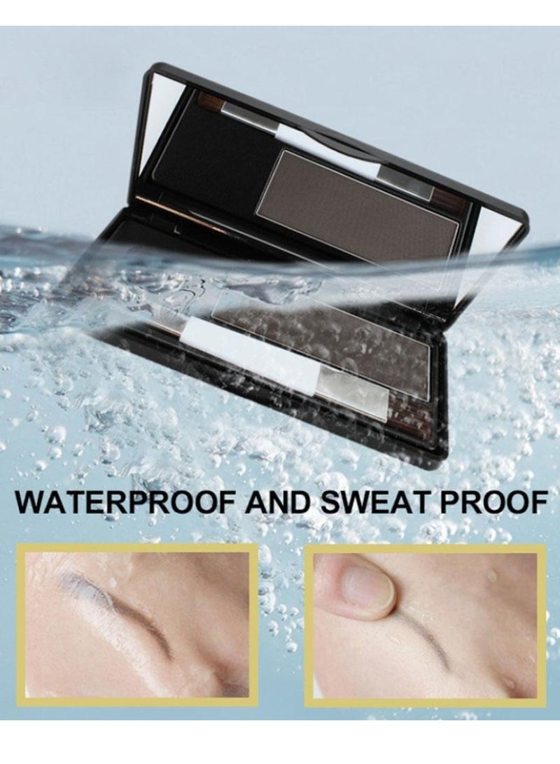 Sevich Hair Root Concealer Waterproof Full Magic Hair Powder for Hair Root Hair Color Shadow Cover Grey Hair Root Hair Touch Up Thin Hair Powder Hair Shadow Cover Powder Brown 8g - Image 5