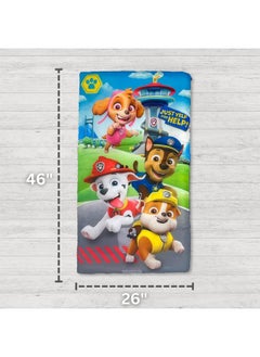 Franco Paw Patrol Kids Soft Lightweight 2 Piece Sleeping/Slumber Bag and Sling Bag Set, 46"(L) X 26"(W), (Official Licensed Paw Patrol Product) by Franco  - Image 3