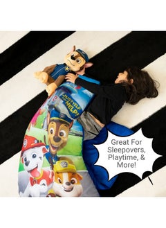 Franco Paw Patrol Kids Soft Lightweight 2 Piece Sleeping/Slumber Bag and Sling Bag Set, 46"(L) X 26"(W), (Official Licensed Paw Patrol Product) by Franco  - Image 4