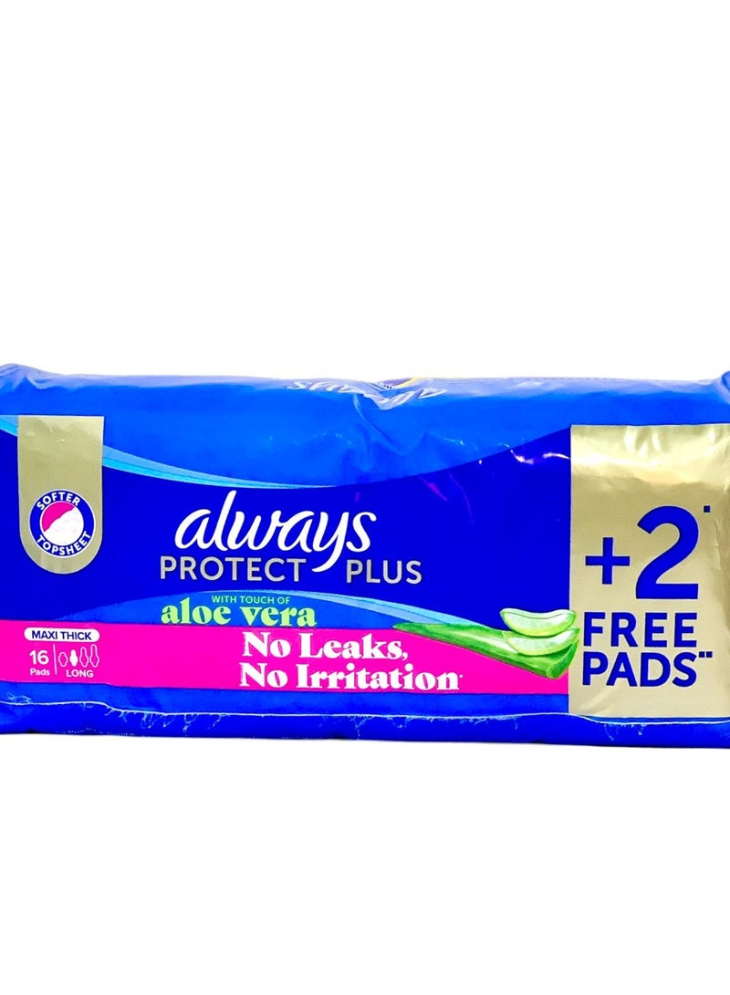 Always Cool & Dry No Heat Feel Maxi Thick Extra Long Sanitary Pads With Wings 16