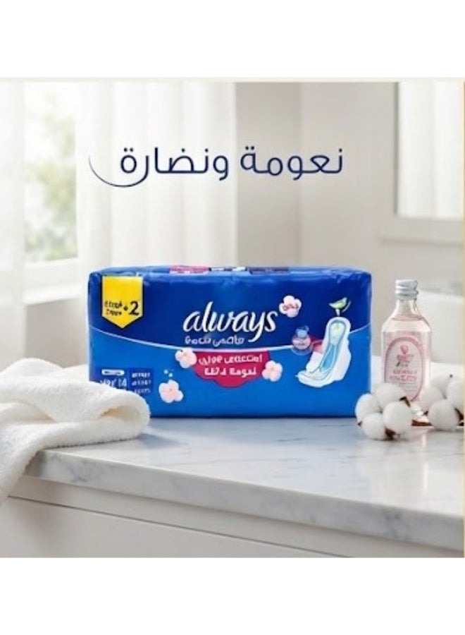 Always Cool & Dry No Heat Feel Maxi Thick Extra Long Sanitary Pads With Wings 14 - Image 4