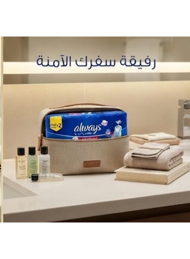 Always Cool & Dry No Heat Feel Maxi Thick Extra Long Sanitary Pads With Wings 14 - Image 3