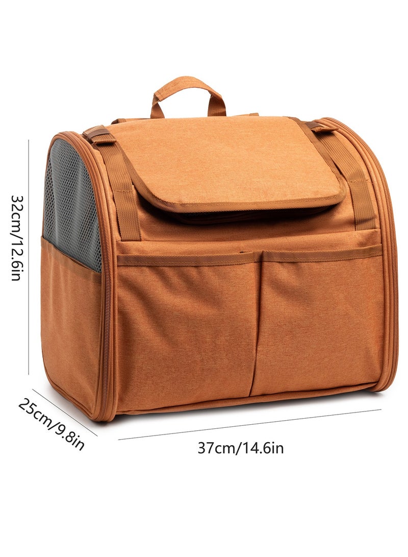 The cat bag can be expanded and breathable, and the light cat backpack dog pet bag cat backpack cat bag can be expanded - Image 2