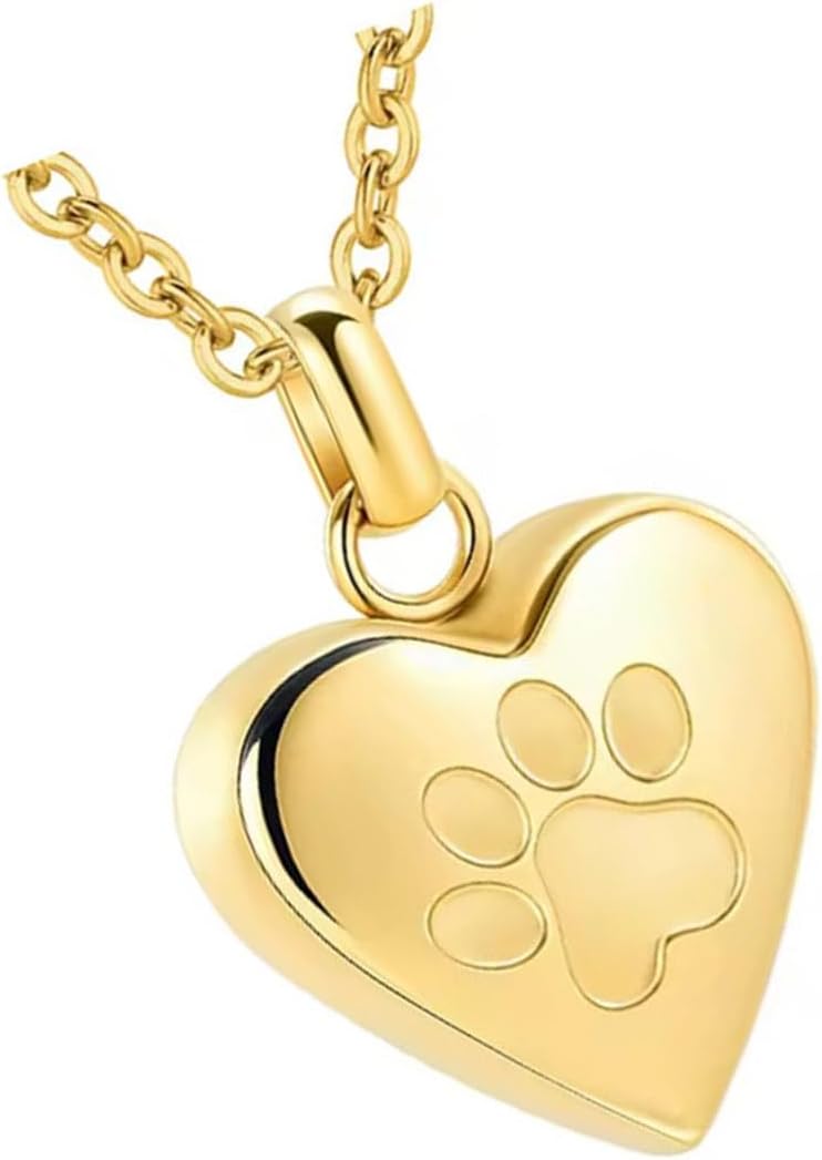 Steel Pet Memorial Jewelry Necklace Openable Urns Pendant for Storing Cremation Ashes in Funeral or Daily Wear Urns Pendant - Image 3